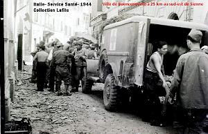CAMPAGNE D ITALIE 1944 SERVICE SANTE   (6)